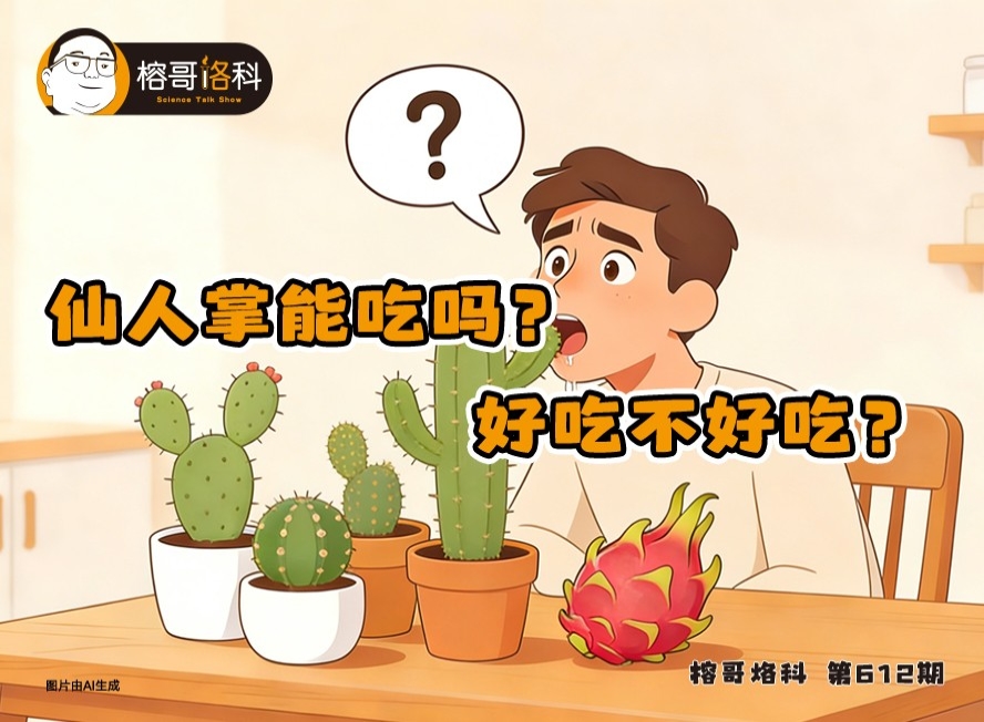 【榕哥烙科】第612期：仙人掌能吃吗？好吃不好吃？