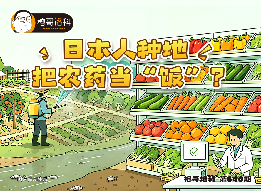 【榕哥烙科】第640期:日本人种地把农药当“饭”?