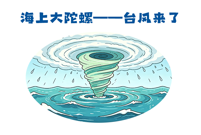第498集 海上大陀螺——台风来了！