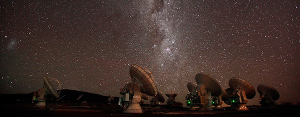 阿塔卡马大型毫米/亚毫米阵列,望远镜阵列,全球观测信息网络
