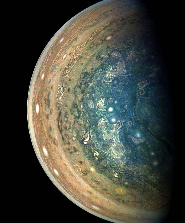 木星南极图片