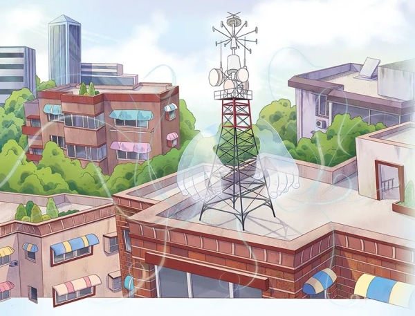 风中的回音,插画 风中的回音,插画