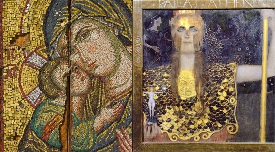 圣母玛利亚,拼贴壁画 圣母玛利亚,拼贴壁画
