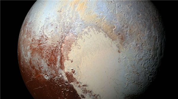 斯普特尼克平原,氮冰川 斯普特尼克平原,氮冰川