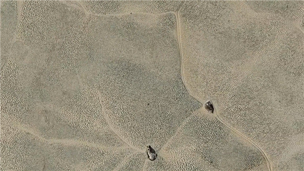 斯普特尼克平原,局部特写 斯普特尼克平原,局部特写