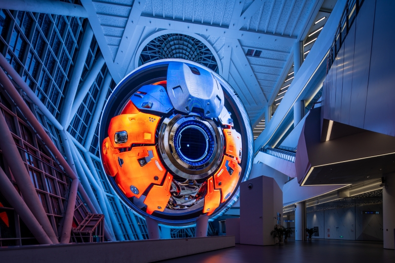 裸眼3D巨型球屏